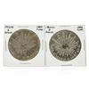Image 1 : Set of (2) 1885-1886 8 Reales Mexico Silver Coins