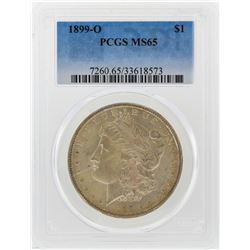 1899-O $1 Morgan Silver Dollar PCGS Graded MS65