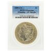 Image 1 : 1889-CC $1 Morgan Silver Dollar PCGS Graded AU