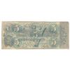 Image 2 : 1863 $5 The Confederate States of America Note
