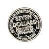 Image 2 : Harrahs Casino Hotel $7 Casino Gaming Token .999 Silver Limited Edition