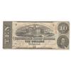 Image 1 : 1863 $10 The Confederate States of America Note