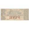 Image 2 : 1854 $5 The Farmers and Merchants Bank Obsolete Bank Note