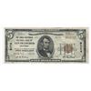 Image 1 : 1929 $5 San Francisco California National Currency Note