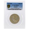Image 1 : 1927(m) Australia Canberra Silver Florin PCGS Graded MS61