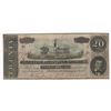 Image 1 : 1864 $20 The Confederate States of America Note