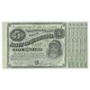 Image 1 : 1875/8 $5 State of Louisiana Baby Bond Obsolete Note
