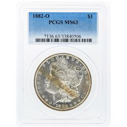 1882-O $1 Morgan Silver Dollar PCGS Graded MS63