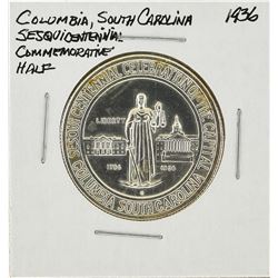 1936 Columbia South Carolina Sesquicentennial Commemorative Half Dollar Coin