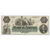 Image 1 : 1800s $2 Rhode Island Bank of America Obsolete Bank Note