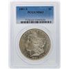 Image 1 : 1881-S $1 Morgan Silver Dollar PCGS Graded MS63