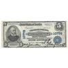 Image 1 : 1902 $5 New York Chatham Phenix National Bank Note Charter #10778