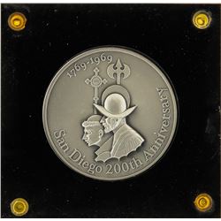 1969 San Diego 200th Anniversary Mint .900 Silver National Commemorative Medal