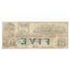 Image 2 : 1853 $5 The Cochitumate Bank Obsolete Note