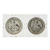 Image 2 : Set of (2) 1884 & 1886 8 Reales Mexico Silver Coins