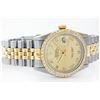 Image 2 : Mens Rolex Two Tone 1ctw Diamond Datejust Wristwatch