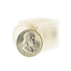 Roll of (20) 1960 Franklin Half Dollar Coins BU
