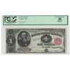 Image 1 : 1891 $1 Treasury Coin Note Legal Tender PCGS Graded XF40 Apparent