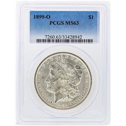 1899-O $1 Morgan Silver Dollar PCGS Graded MS63