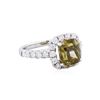 Image 1 : 18KT White Gold GIA 4.43ctw Fancy Brown Diamond Ring