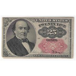 1874 Twenty-Five Cent Fifth Issue Fractional