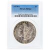 Image 1 : 1878-S $1 Morgan Silver Dollar PCGS Graded MS64