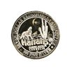 Image 1 : Harrahs Casino Hotel $7 Casino Gaming Token .999 Silver Limited Edition