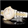 Image 2 : Rolex YG/SS DateJust Diamond Ladies Wristwatch