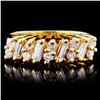 Image 1 : 18K Yellow Gold 0.46ctw Diamond Ring