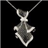 Image 1 : 14K Gold 2.69ctw Fancy Color Diamond Pendant