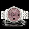 Image 1 : Rolex SS 36MM DateJust 1.50ct Diamond Wristwatch