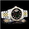 Image 2 : Rolex YG/SS DateJust 1.00ctw Diamond Gents Wristwa