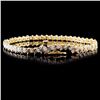 Image 2 : 14K Yellow Gold 1.00ctw Diamond Bracelet