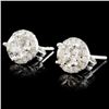 Image 2 : 14K Gold 1.13ctw Diamond Earrings