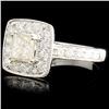 Image 2 : 14K Gold 1.21ctw Diamond Ring