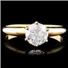 Image 1 : 14K Gold 0.78ct Diamond Ring
