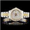 Rolex YG/SS DateJust 2.00ct Diamond Ladies Wristwa
