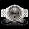 Image 1 : Rolex SS DateJust Men's 2.50CT Diamond Wristwatch