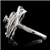 Image 3 : 18K White Gold 1.52ctw Diamond Ring