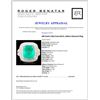 Image 5 : 18K Gold 5.50ct Emerald & 1.09ctw Diamond Ring