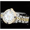 Image 2 : Rolex YG/SS DateJust 1.00ct Diamond Ladies Watch