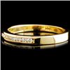 Image 2 : 14K Gold 0.14ctw Diamond Ring