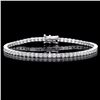 ^18k White Gold 4.60ct Diamond Bracelet