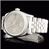 Image 2 : Rolex SS DateJust Diamond Wristwatch