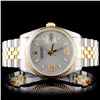 Image 1 : Rolex YG/SS DateJust Diamond Gents Wristwatch