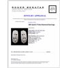Image 3 : 18K Gold 0.77ctw Diamond Earrings