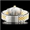 Image 3 : Rolex YG/SS DateJust 36mm Ivory Pyramid Wristwatch