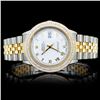 Image 1 : Rolex YG/SS DateJust Men's Diamond Wristwatch