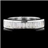 Image 1 : 14K White Gold 1.00ctw Diamond Ring