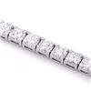 Image 3 : ^18k White Gold 9.50ct Diamond Tennis Bracelet